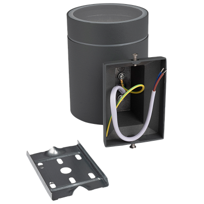 Светильник фасадный PWL 11590 GX53-1 GR 230V IP65