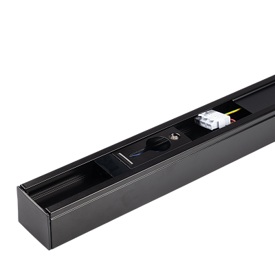 Cветильники накладные PSO-02 40w 4000K BLACK 1200x50 IP40