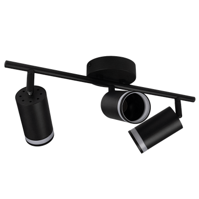 Светильник декоративный под лампу PCL 0103 3xGU10 BL 230V IP20 