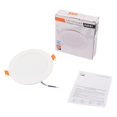 Cветильник светодиодный встраиваемый PLED DL7 10W 6500K WH IP54