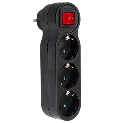 Разветвитель JAZZway AD-3GS-bk