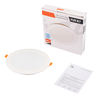 Cветильник светодиодный встраиваемый PLED DL7 18W 6500K WH IP54