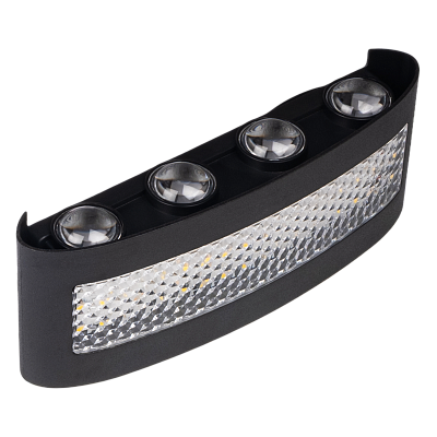 Светильник светодиодный настенный PWL-81210 8W+4W 4000K BL 230V IP54