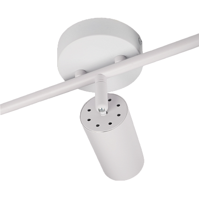 Светильник декоративный под лампу PCL 0403 3xGU10 WH 230V IP20