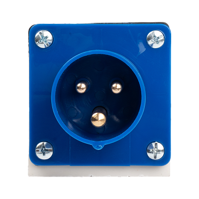 Вилка стационарная PPC 513 16A 220V IP44 