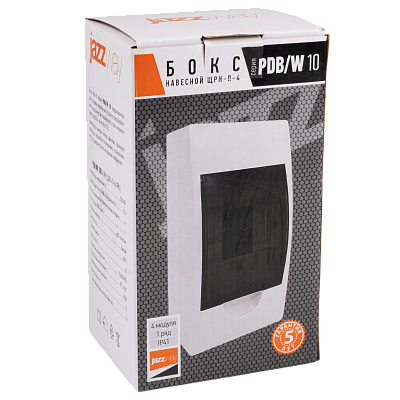 Распределительный бокс PDB/W 1004 WH (ЩРН-П- 4) IP41
