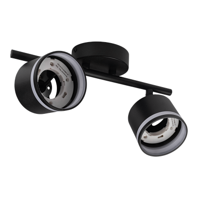 Светильник декоративный под лампу PCL 0702 2xGX53 BL 230V IP20