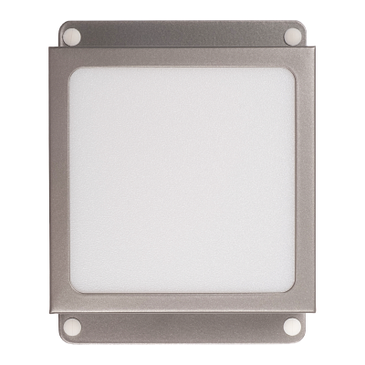 Панель светодиодная PPL 089/G OPAL 9W 3000K  GREY IP40