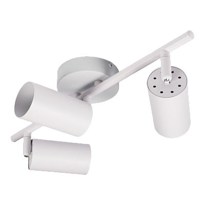 Светильник декоративный под лампу PCL 0403 3xGU10 WH 230V IP20