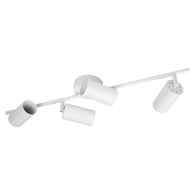 Светильник декоративный под лампу PCL 0404 4xGU10 WH 230V IP20 