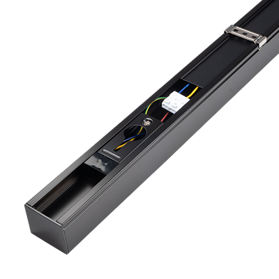 Cветильники накладные PSO-02 50w 4000K BLACK 1500x50 IP40
