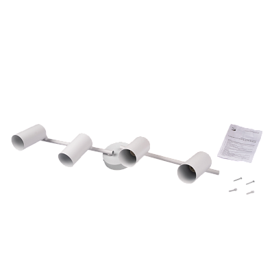 Светильник декоративный под лампу PCL 0504 4xGU10 WH 230V IP20
