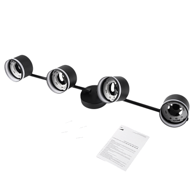 Светильник декоративный под лампу PCL 0804 4xGX53 BL 230V IP20