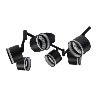 Светильник декоративный под лампу PCL 0906 6xGX53 BL 230V IP20