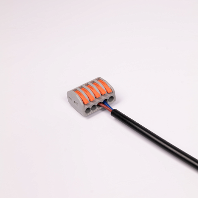 Клемма монтажная СМК PTC-5P 222-415 450V 32A 0,08-2,5(4.0)mm2 /50шт./ Jazzway 