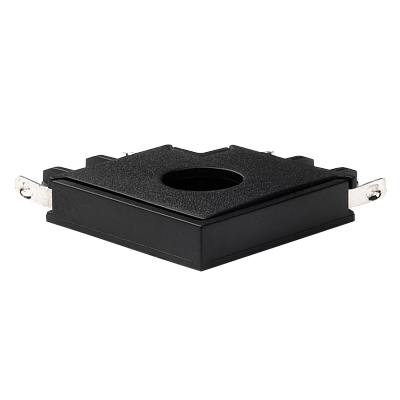 Коннектор MTR16 CL-BL черный L-обр. для низковольтной трековой системы MTR16 40В