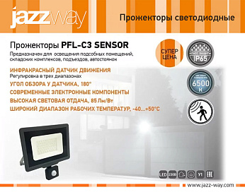 Прожекторы PFL-C3 SENSOR