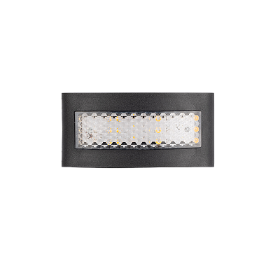 Светильники светодиодные настенные PWL-81170 6W+4W 3000K BL 230V IP54