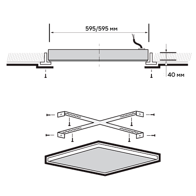 Панель светодиодная PPL SPEC1 OP
