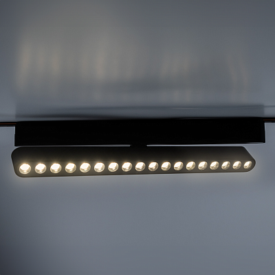 Низковольтный трековый светильник MTR16 1318R 18W 4000K spot 36° BL IP20