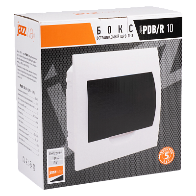 Распределительный бокс PDB/R 1008 WH (ЩРВ-П- 8) IP41