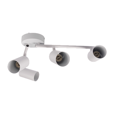 Светильник декоративный под лампу PCL 0504 4xGU10 WH 230V IP20