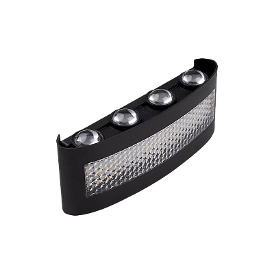 Светильники светодиодные настенные PWL-81210 8W+4W 4000K BL 230V IP54