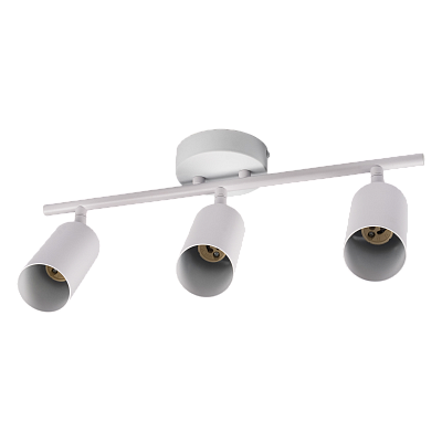 Светильник декоративный под лампу PCL 0403 3xGU10 WH 230V IP20