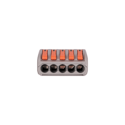 Клемма монтажная СМК PTC-5P 222-415 450V 32A 0,08-2,5(4.0)mm2 /50шт./ Jazzway 