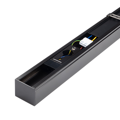 Cветильники накладные PSO-02 50w 4000K BLACK 1500x50 IP40