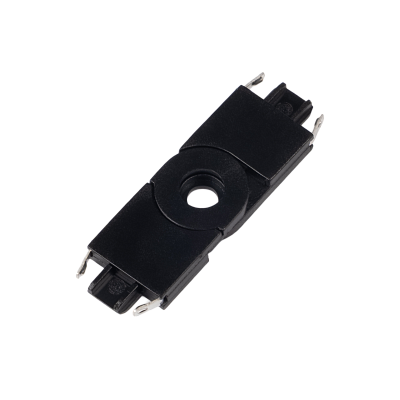 Коннектор MTR16 CR-BL черный поворотный для низковольтной трековой системы MTR16 40В