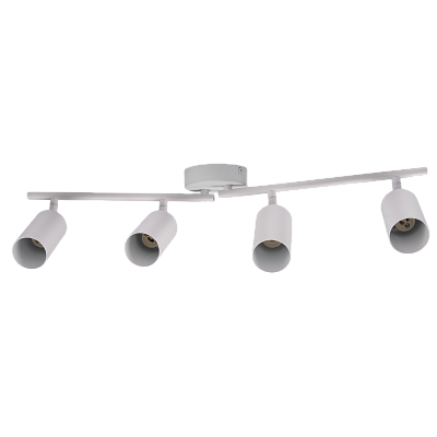 Светильник декоративный под лампу PCL 0504 4xGU10 WH 230V IP20