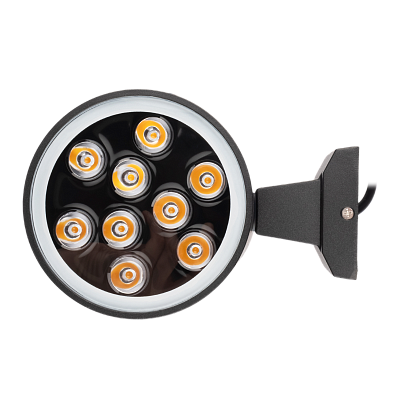 Светильник светодиодный фасадный PWL-300110/30D 2x9w 3000K BL IP65