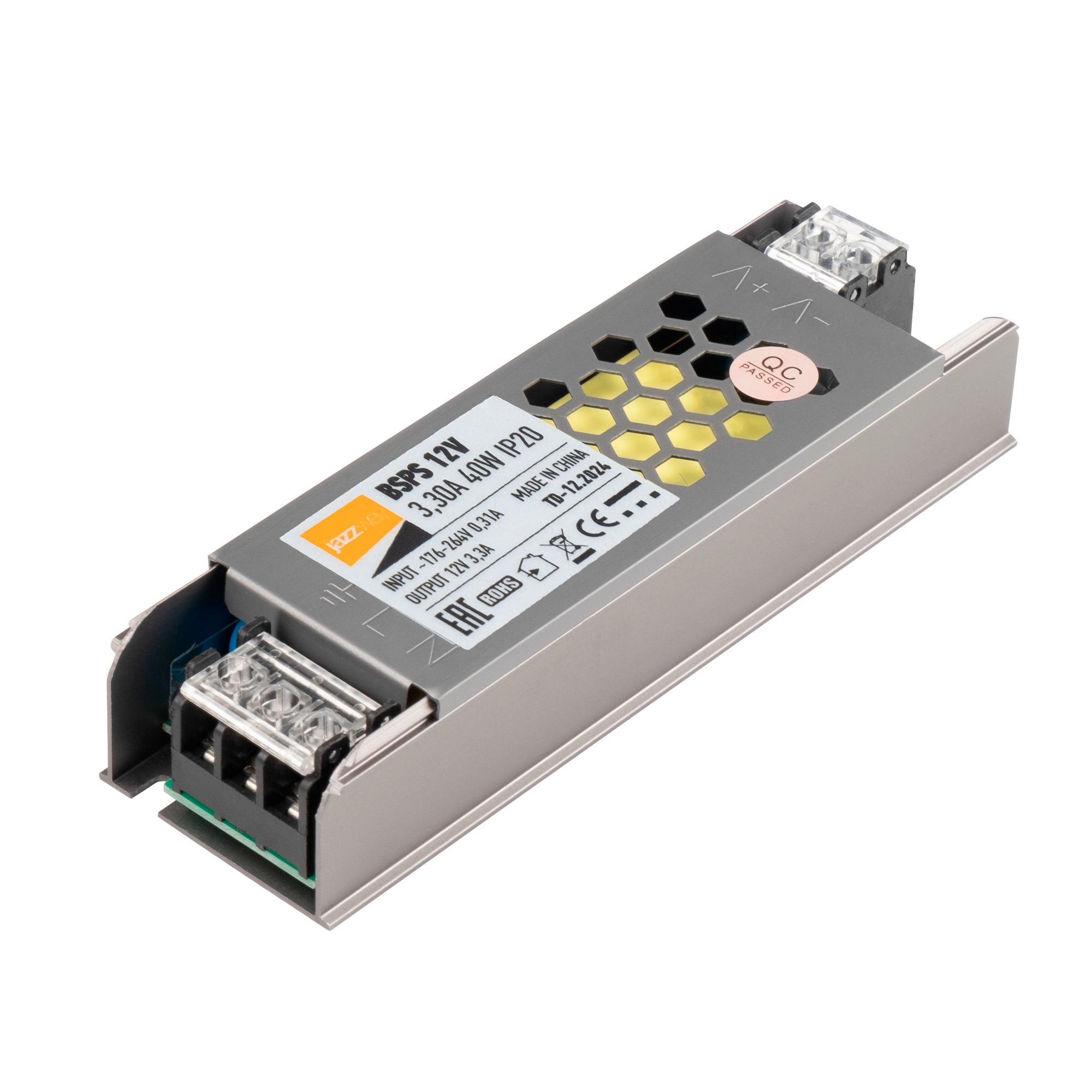 Блок питания IP20 для светодиодной ленты 12V